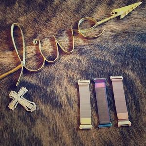 . . .Fit Bit Ionic metal magnetic bands. . .